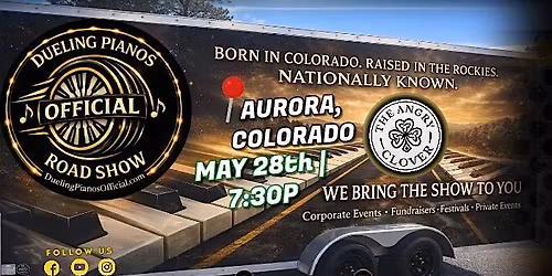 Aurora, CO | The Angry Clover | Dueling Pianos Official Road Show