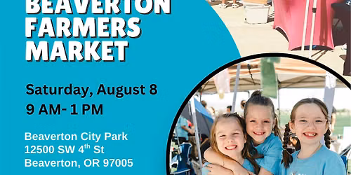Kids Market at Beaverton Farmers Market