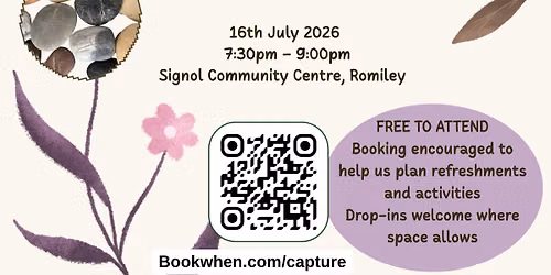 Pause, Create & Connect A relaxed creative wellbeing session for women