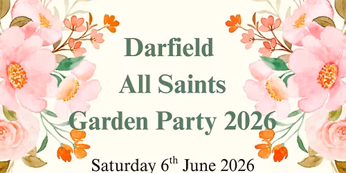 Darfield All Saints Church Garden Party