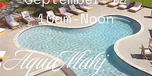 AquaMahj in Fall - September 12