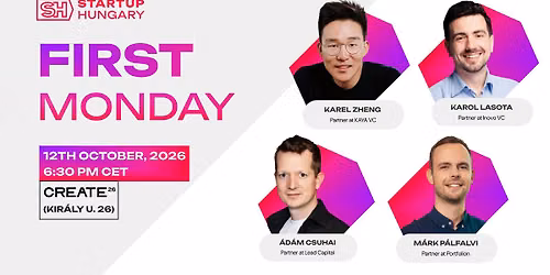 First Monday: Fundraising in CEE