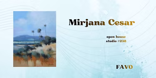 Mirjana Cesar's Art Studio Open House