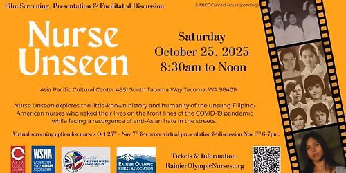 Nurse Unseen - Film Screening, Presentation & Facilitated Discussion
