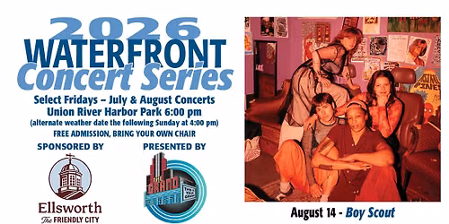 Waterfront Concert Series: Boy Scout