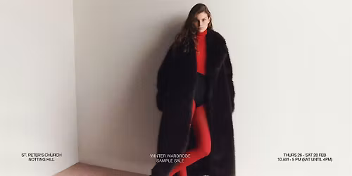 Winter Wardrobe Sample Sale