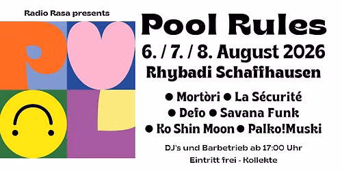 Pool Rules 2026 - Samstag: Ko Shin Moon \u00a6 Palko!Muski