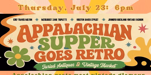 Appalachian Supper Goes Retro!