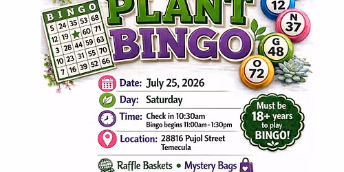 TVWC Plant Bingo