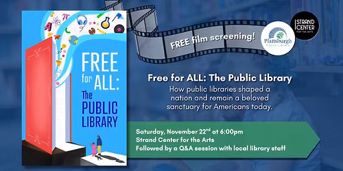 Free for ALL: The Public Library - Free screening at the Strand!