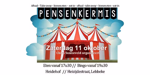 Pensenkermis Chiro Sonneveld 2025