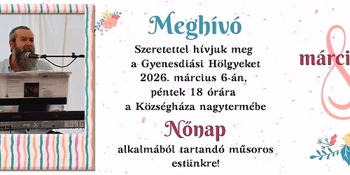 N\u0151napi m\u0171soros est \/\/ Gyenesdi\u00e1s