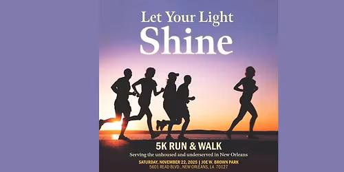 Let Your Light Shine 5K Run & Walk