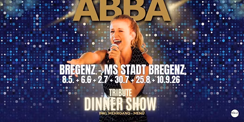ABBA Tribute Dinner Show auf dem Bodensee
