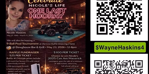 One Last Hooray \u2013 Celebrating the Life of Nicole Haskins