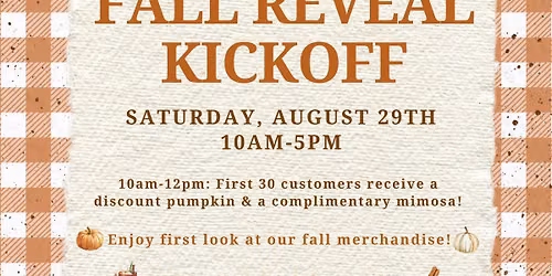 FREE-Farmingdale, NY! Fall Reveal Kickoff\ud83e\udd0e\ud83c\udf42