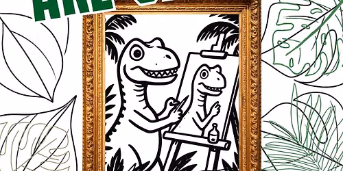 Art on the Go: Dinosaurs are Sketchy