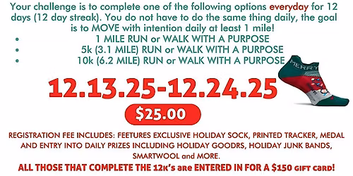 12K's of Christmas Challenge 2025