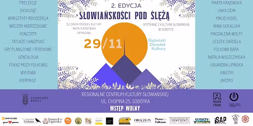 S\u0142owia\u0144sko\u015bci pod \u015al\u0119\u017c\u0105 - druga edycja | 29.11.2025