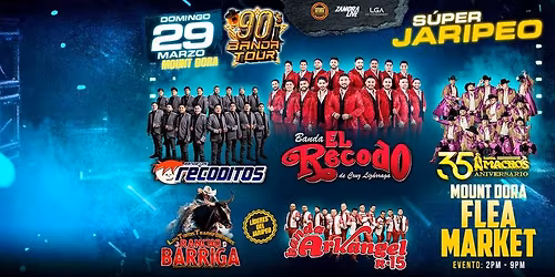 MESAS: BANDA EL RECODO, BANDA LOS RECODITOS, BANDA MACHOS & MAS