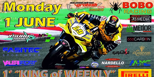 1\u00b0 "KING OF WEEKLY" 2026 Lun "Ponte FESTIVO" 1 GIUGNO