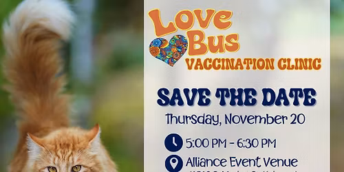 November - Love Bus Vaccination Clinic 