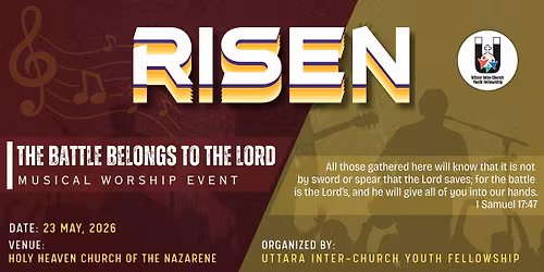RISEN MUSICAL WORSHIP EVENT 2026