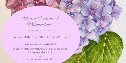 Beginning Watercolour- Botanical