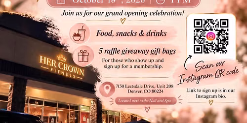Her Crown Fitness Grand Opening 