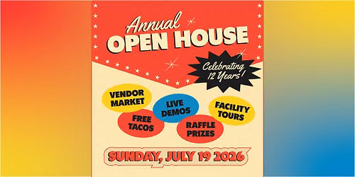 Annual Open House | Free Family Friendly Event!