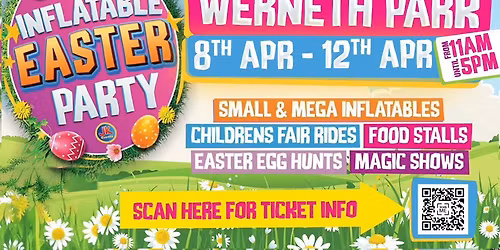 JK's Inflatable EASTER Party (Werneth Park) 8th-12th April