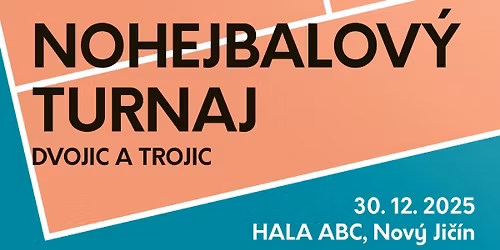 Nohejbalov\u00fd turnaj dvojic a trojic - 7. ro\u010dn\u00edk