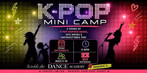 K-POP Mini Dance Camp - Parent's Night Out