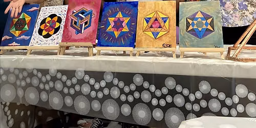 Sacred Geometry Art: A Meditative Painting Experience