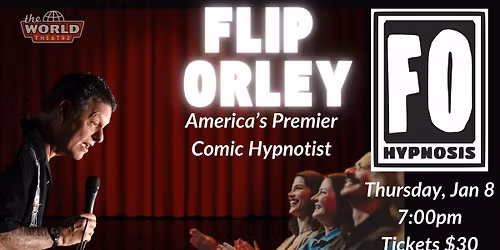 Flip Orley Hypnotist Comedian