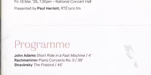 Vam Symphony Orchestra: Jaeden Izik-Dzurko - Rachmaninoff's Piano Concerto No. 3