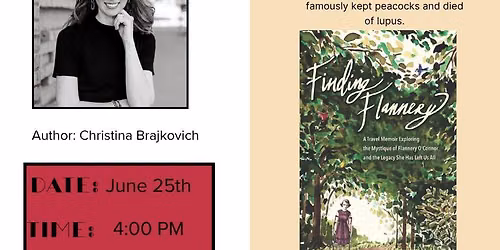 A Fling into the past with travel memoir author Christina Brajkovich