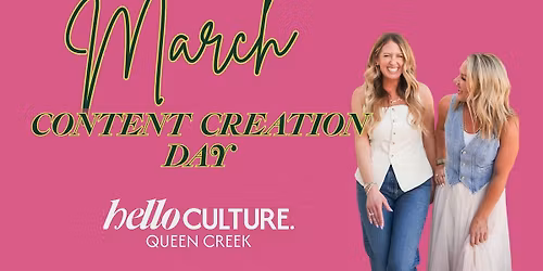 March Content Creation Day