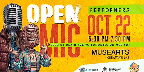 Monthly Open Mic: Registration for Performers