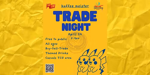 Cards and Coffee Trade Night