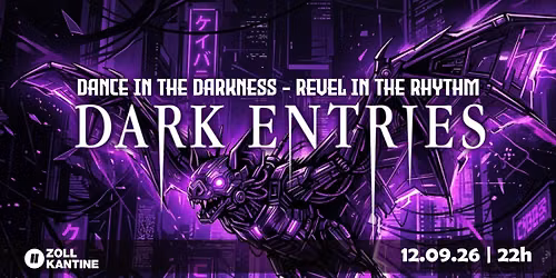 DARK ENTRIES PARTY | September 2026