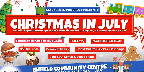 Christmas in July Markets