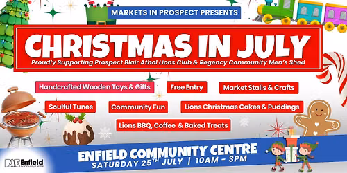 Christmas in July Markets