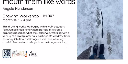 Angela Henderson Drawing Workshop