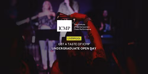 ICMP Liverpool: Undergraduate Open Day