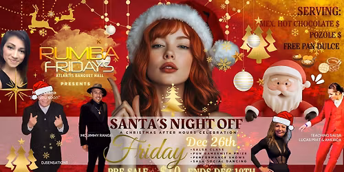 Santa's Night Off : A Christmas After-Hours Celebration