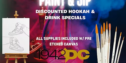 Paint and Sip\/ Paint & Puff at 1942