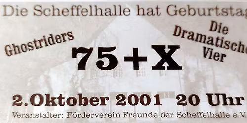 100 Jahre Scheffelhalle Historischer Maskenball