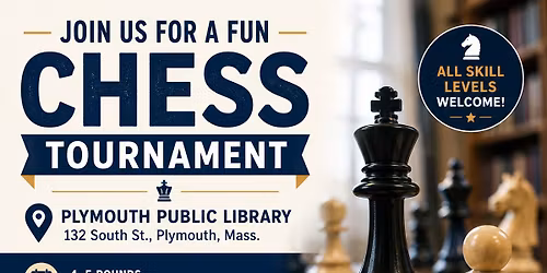 Fun chess tournament at the Plymouth Public Library