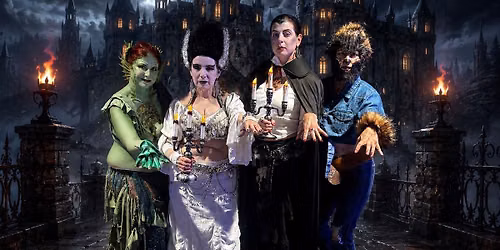 Universal monsters cosplay belly dance at Tampa bay comic con